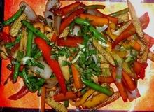 Fried
vegetables