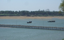 Bamboo bridge Kampong Cham