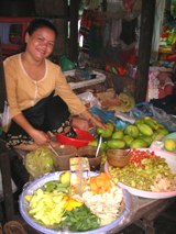 Market produce in Phnom Penh