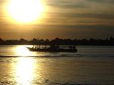 Sunset on the Mekong